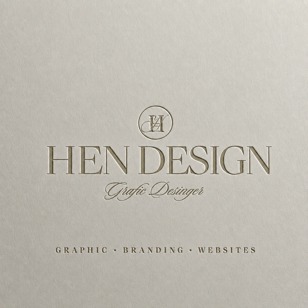 HEN DESIGN — זהות הסטודיו — עיצוב והדמיה, תמונה 1
