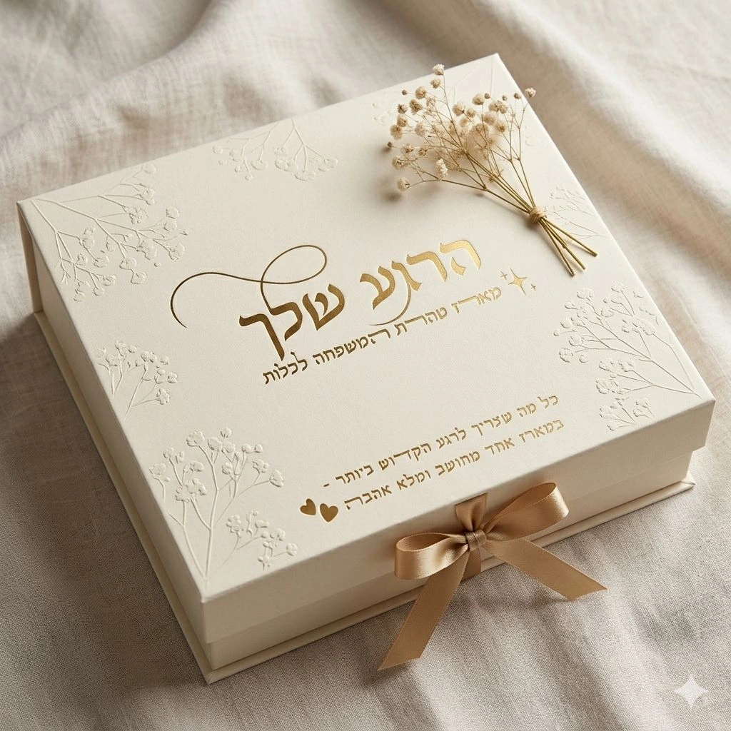 הרגע שלך — אריזת מתנה לכלה — עיצוב והדמיה, תמונה 1